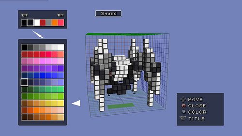 3d Dot Game Heroes – Character Editor