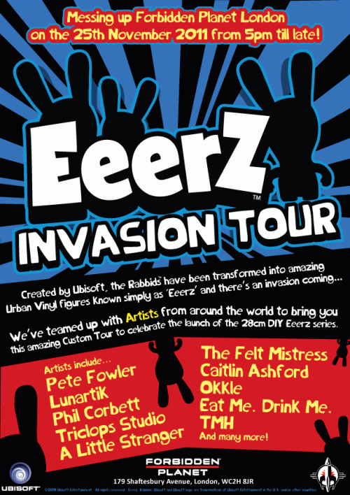 Ubisoft announce ‘Eeerz’ Invasion Tour, commences in London