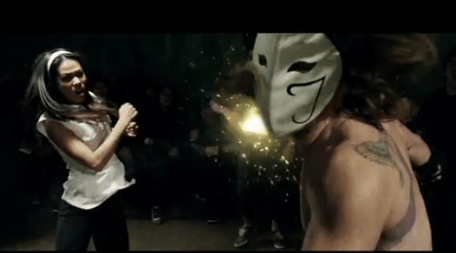 Live Action Jun vs Vega battle!