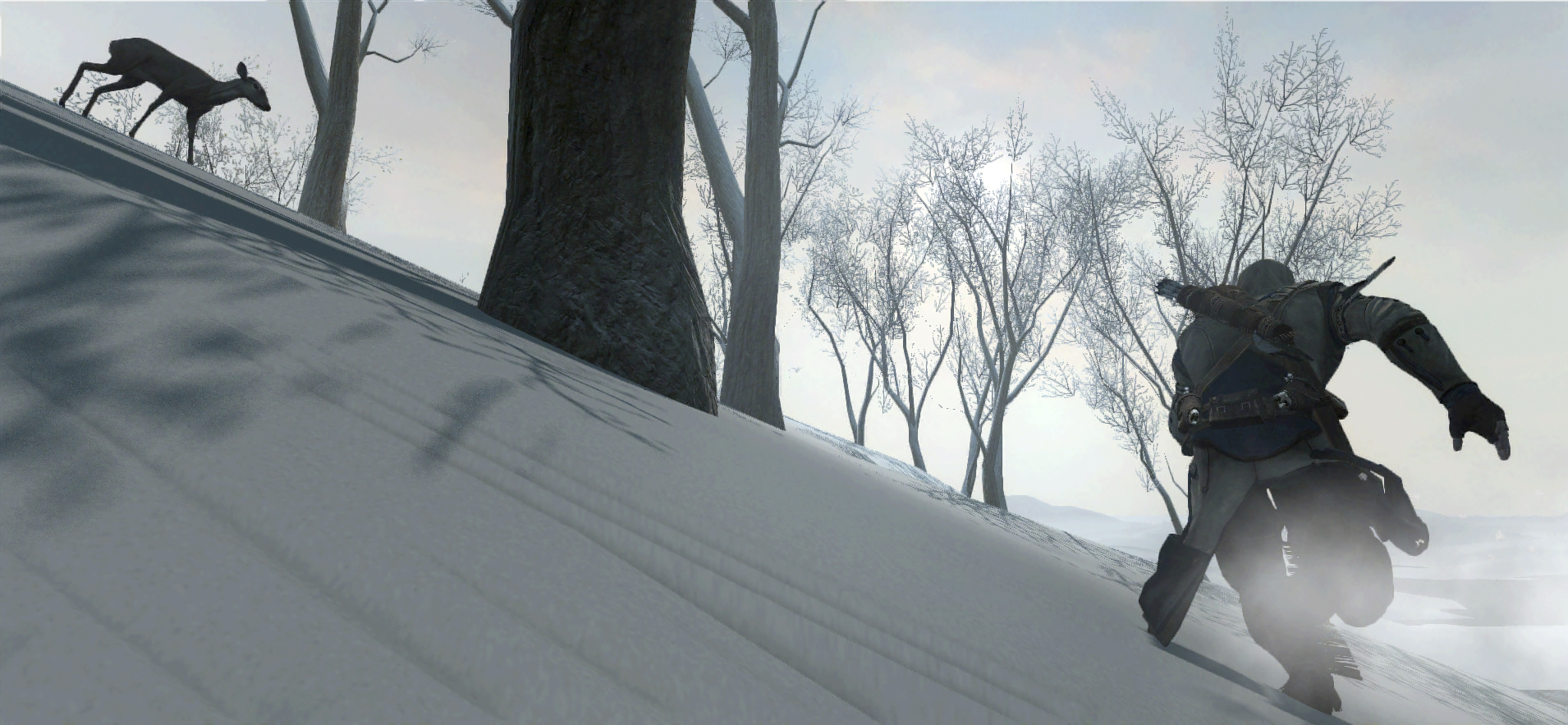 New Assassin’s Creed 3 screenshots show off wondrous winter environments