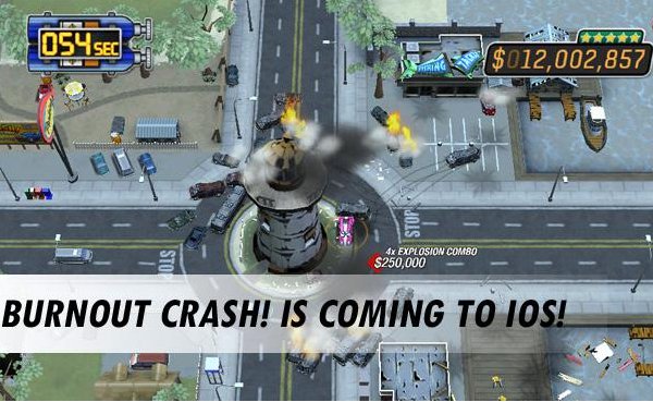 Burnout CRASH! Video and EA Mobile Easter Sale