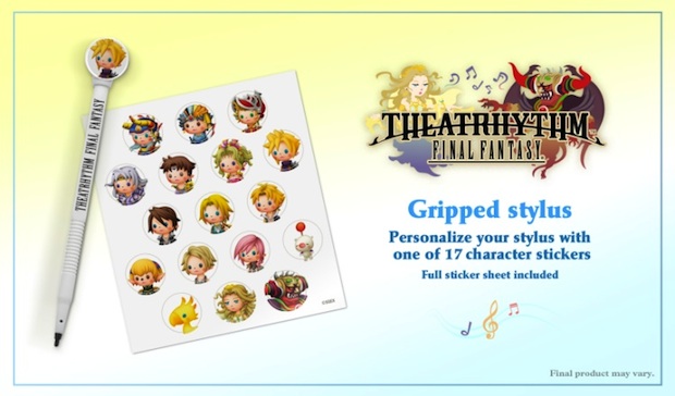 Theatrhythm Final Fantasy’s pre-order bonus is a customizable stylus