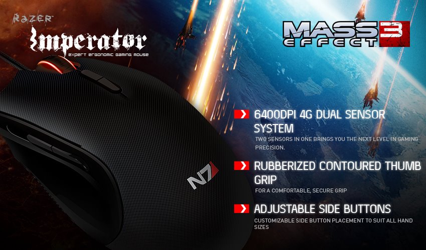 Mass Effect 3 Razer Imperator Mouse Review