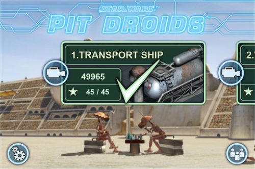 Star Wars Pit Droids for iOS Free for Today
