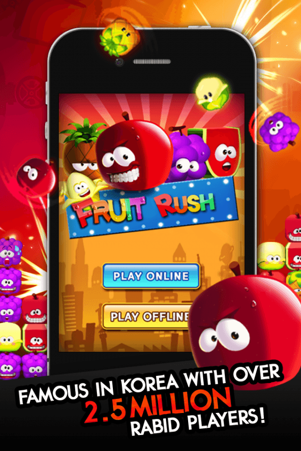 Fruit Rush Now Available on App Store and Google Play Capsule Computers