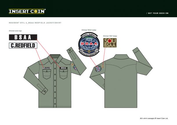 Resident Evil 6 Clothing Line Announced