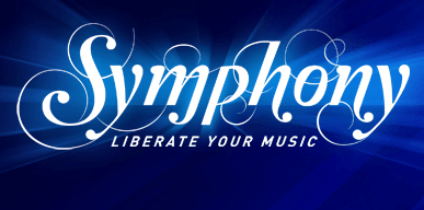 Part of your symphony. Symphony logo. Symphonic logo. Syn-Phonic logo. Simfonija лого.