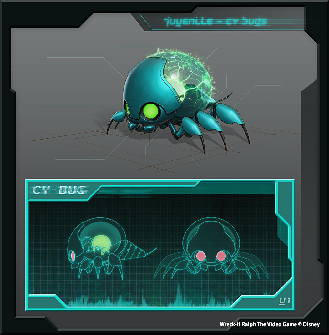 wreck it ralph cybug toy