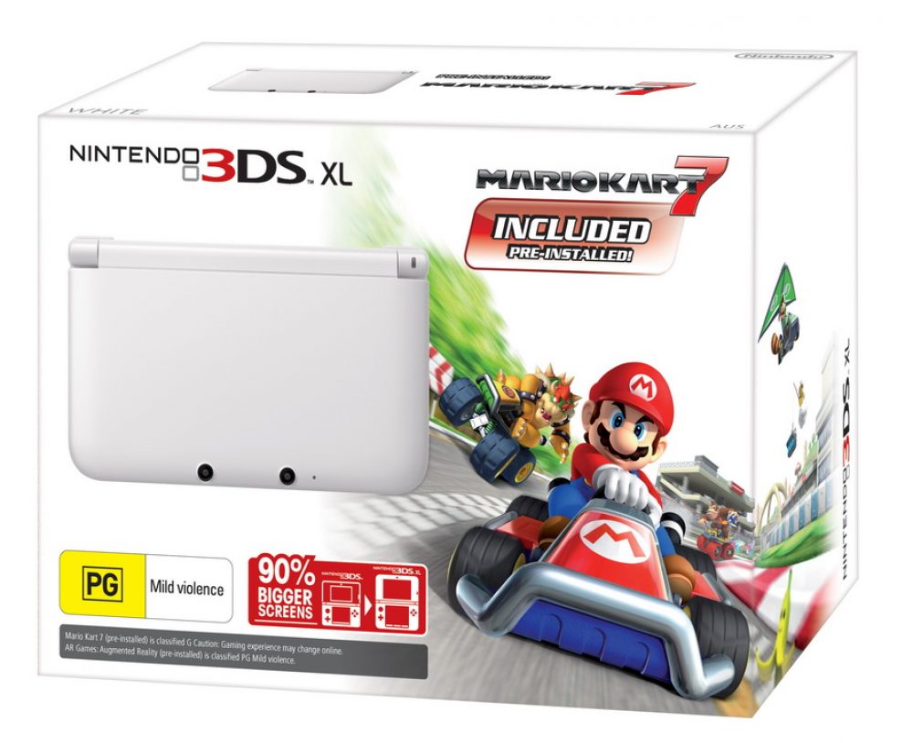 Nintendo 3DS XL bundled with Mario Kart 7 for 199 this holiday season