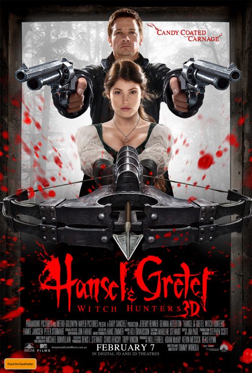 Hansel And Gretel: Witch Hunters Poster Revealed