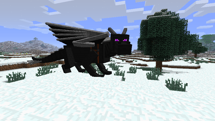 Minecraft XBLA Update 8 includes the Ender Dragon