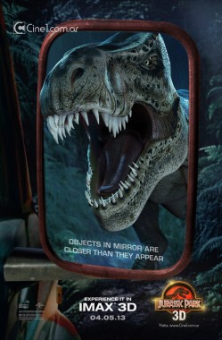 Jurassic-Park-t-rex-mirror-poster