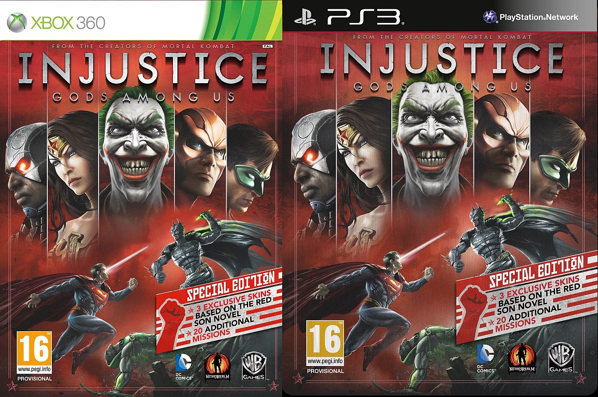 WB Game's X Box 360 Video Game Injustice Gods Among Us 