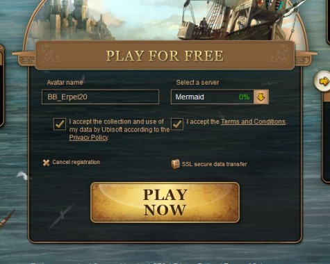 Click on “PLAY NOW” to go to the Beta activation window