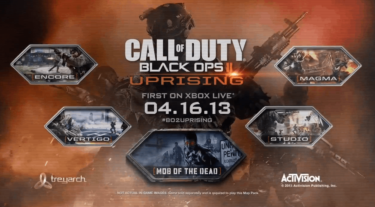Call of Duty: Black Ops 2 Uprising Announced