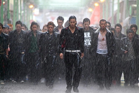 "A screen from Crows Zero I, Just a show of what's to come in Crows Explode"