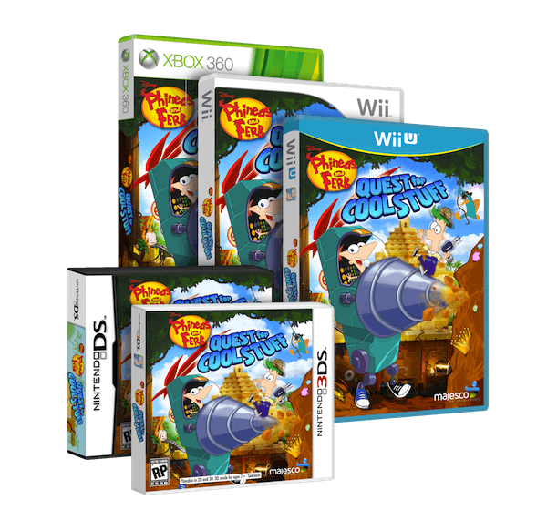 Hunt for Treasure in Phineas and Ferb: Quest for Cool Stuff – Capsule Computers