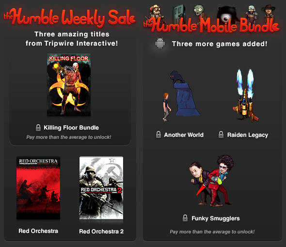 New Humble Weekly Sale and Three New Tiles for Humble Mobile Bundle