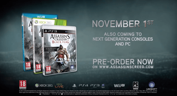 Assassin’s Creed 4 New Video And Figurine