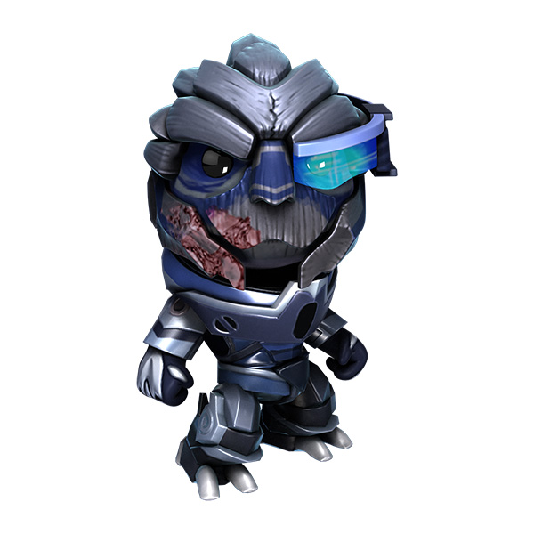 Mass Effect Costume Pack Touching Down on LittleBigPlanet