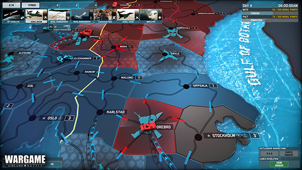Wargame AirLand Battle’s Dynamic Campaign Showcased