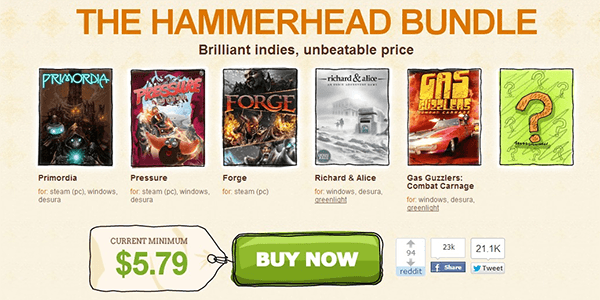 Indie Royale’s The Hammerhead Bundle Kicks Off