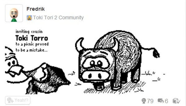 Toki Tori 2 Miiverse Drawing Contest Round 2 Kicks Off