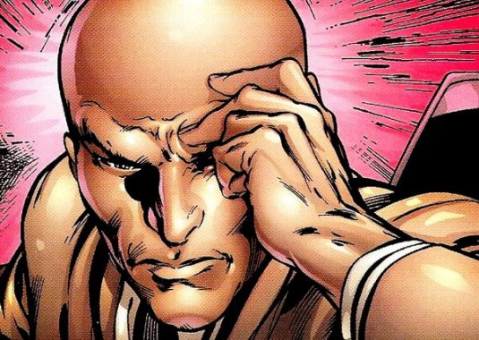 You're head! The shine! It's glorious!
