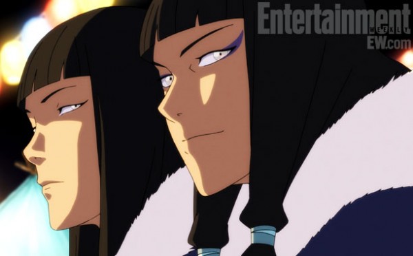 Korra's Twin Cousins. Image provided by EW.