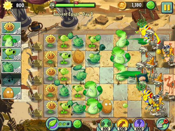 Plants vs Zombies 2: It's About Time Review • QSF5