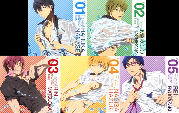Free! Character Songs Previewed By Lantis