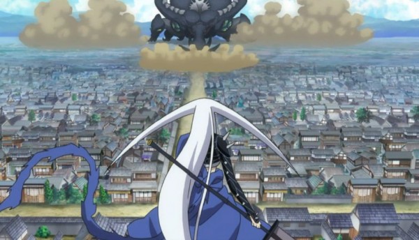 Mugai Fights The King Beetle - Mushibugyo Anime