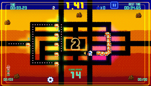 Pac-Man Championship Edition DX+, Software