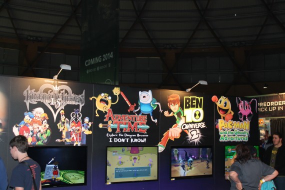 Namco Bandai's EB Expo 2013 Booth