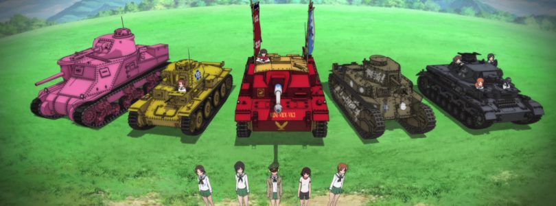 Girls Und Panzer Anime Licensed By Hanabee