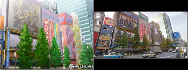 Akihabara (Game vs. Google Maps)