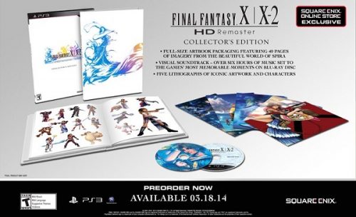Final Fantasy X/X-2 HD Remaster Collector’s Edition Revealed