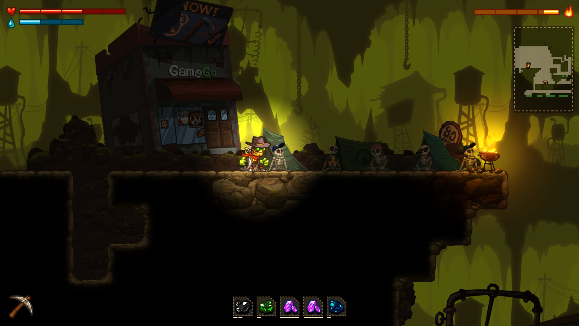 SteamWorld Dig PC Review