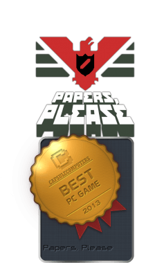 Papers, Please Badge-PC