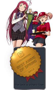 The Devil is a Part Timer-Badge-SPRING