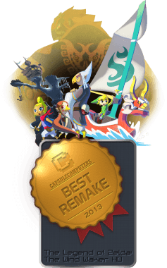 The Legend of Zelda The Wind Waker HD Badge-REMAKE