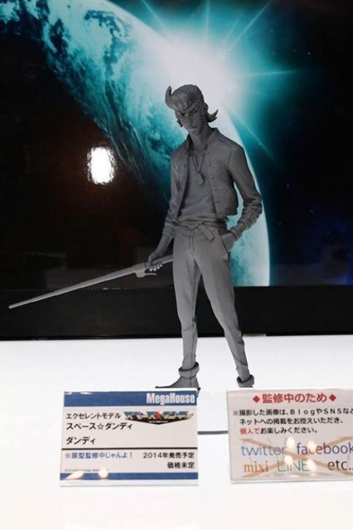 Prototype Space Dandy Figure Announced/Revealed At “WonFest 2014”