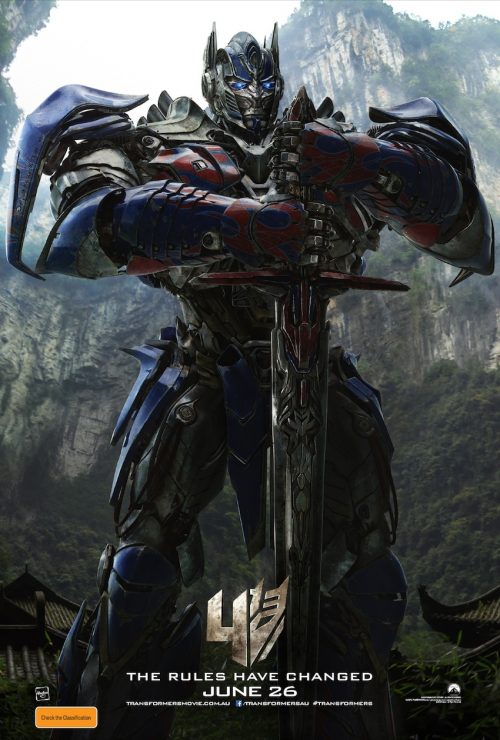 Optimus vs Grimlock in New Transformers: Age of Extinction Teaser