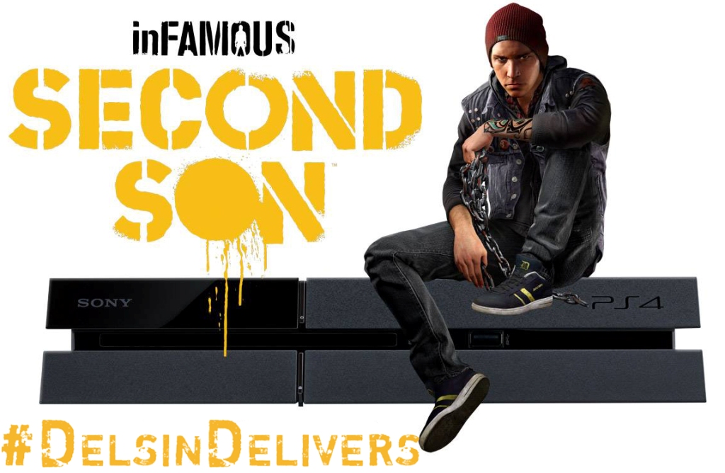 Win inFAMOUS: Second Son with #DelsinDelivers