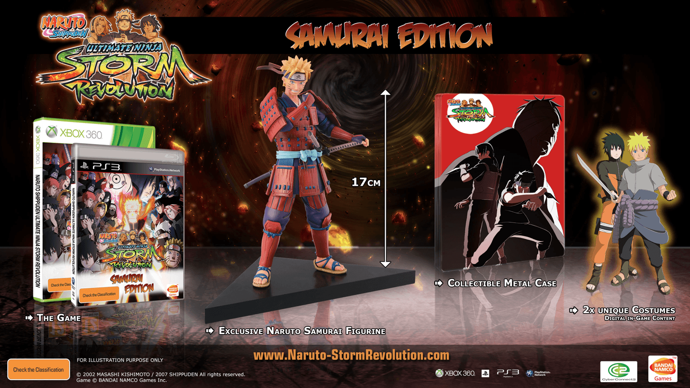 Naruto Shippuden Ultimate Ninja Storm Revolution – Special Editions Revealed