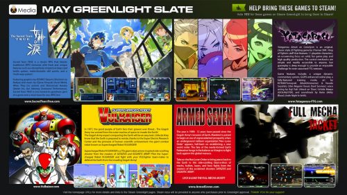 Nyu Media’s May Greenlight Slate of Four Doujin Titles Hit Steam