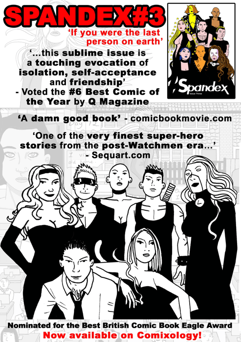 “Spandex” Issue Three Now Available + Preview