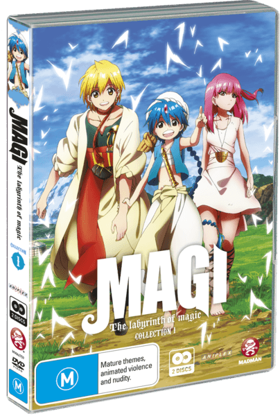 Blu-ray Review: Magi – The Labyrinth of Magic – Season 1 Part 2