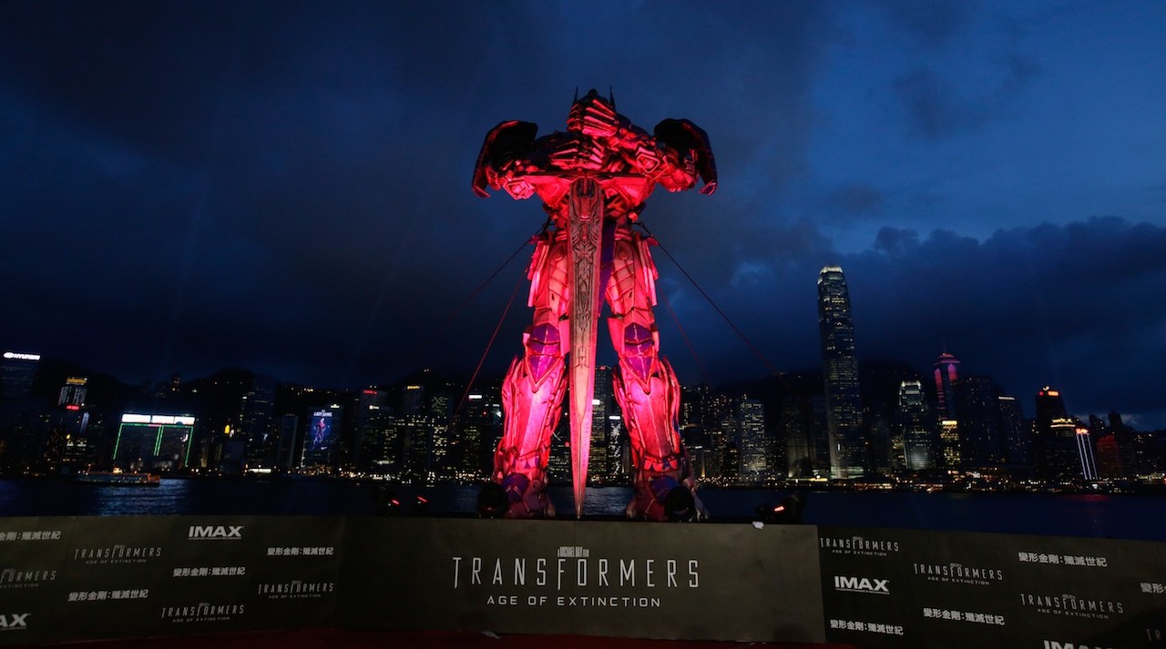Transformers Age of Extinction Premieres with Imagine Dragons