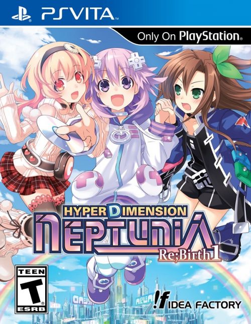 Hyperdimension Neptunia Re;Birth1’s box art and ratings revealed